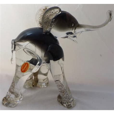Alessandro Barbaro Murano Glass Elephants Set Of 3 Chairish