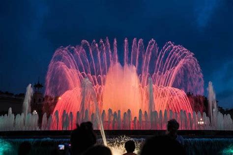 Magical Fountains In Barcelona An Impressive And Free Sound And Light Show
