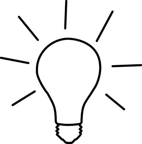 Idee Licht Glühbirne Kostenlose Vektorgrafik Auf Pixabay