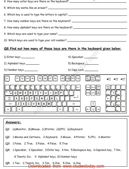 Cbse Class Computer Science Revision Worksheet Hot Sex Picture