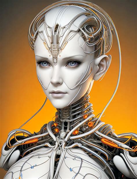 Download Ai Generated Woman Cyborg Royalty Free Stock Illustration Image Pixabay