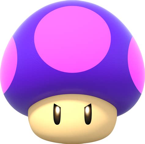 Super Mario Brown Mushroom Total Invincibility For A Short Time Mega