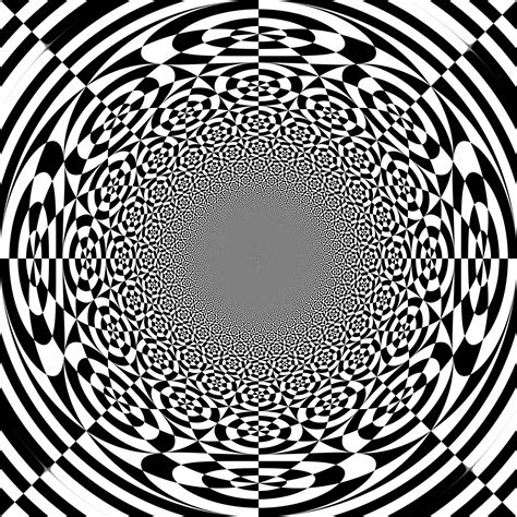 Printable Optical Illusion Coloring Pages