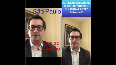 Dr Rodrigo Vaz Sampaio São Paulo Youtube