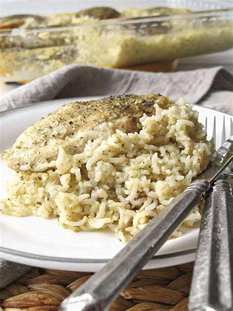 Campbell's soup company introduced this homestyle casserole as a way to use their condensed cream of chicken soup. Chicken and Rice Casserole Recipe (Gluten Free, Dairy Free ...