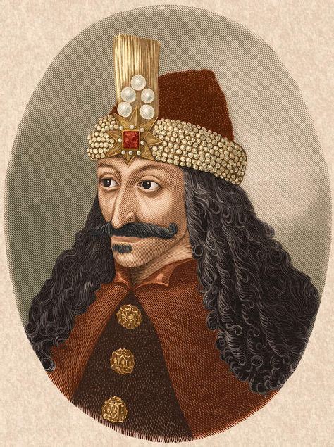 Circa 1450 Portrait Of Vlad Tepes Vlad The Impalerc 1431 1476