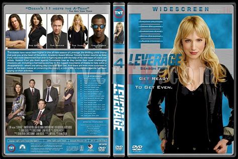 Leverage Seasons 1 5 Custom Dvd Cover Set English 2008 Covertr