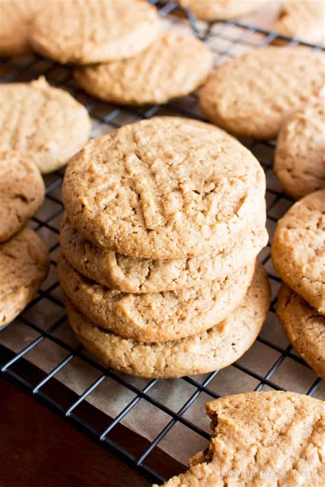 Easy Vegan Peanut Butter Cookies Gluten Free Healthy V Dairy Free Refined Sugar Free