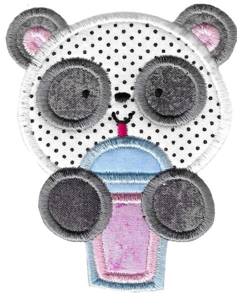 Pandas Applique Set 12 Designs 4 Sizes Products Swak Embroidery