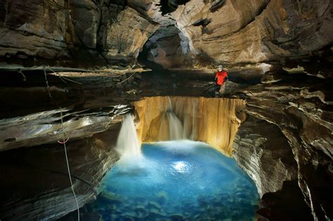 Rocky River Cave Warren County Tennessee First Waterfall Flickr
