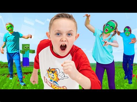 Minecraft Invasion Game With The Fun Squad Race To Save Kade Videos