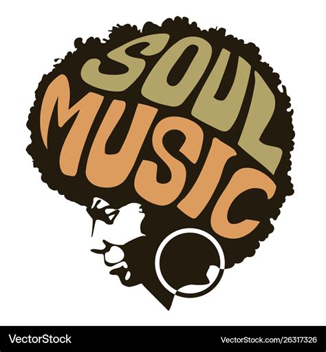 Soul Music Royalty Free Vector Image Vectorstock