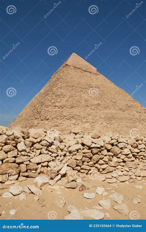 Pyramid Of Khafre Also Read As Khafra Khefren Or Of Chephren Is The