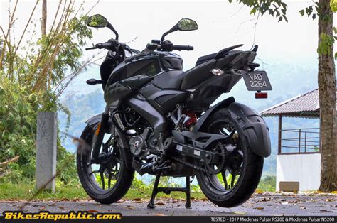 The pulsar ns200 comes with disc front brakes and disc rear brakes along with abs. TESTED_2017_Modenas_Pulsar_RS200_NS200_BR_Batch_2_24 ...