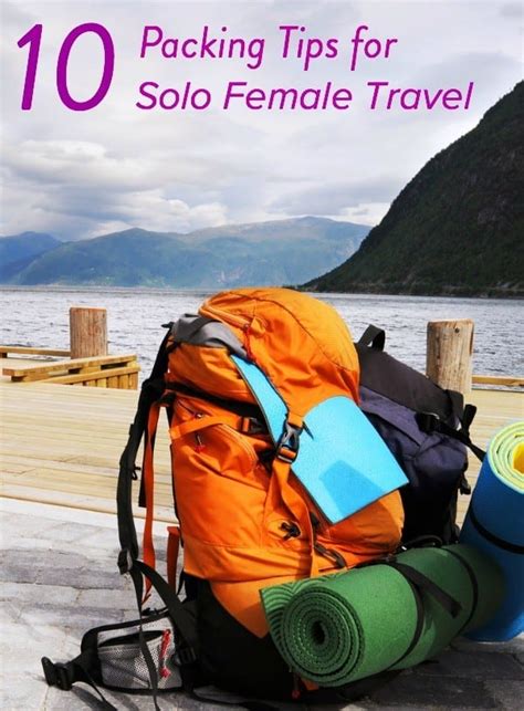10 Simple Travel Packing Tips For Solo Female Travelers