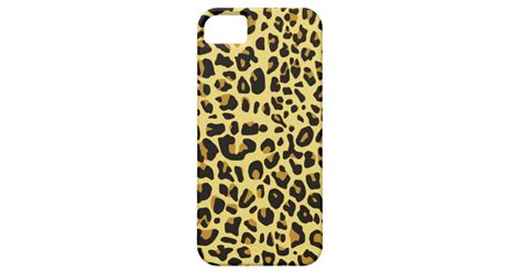 Leopard Print Iphone Se55s Case Zazzle