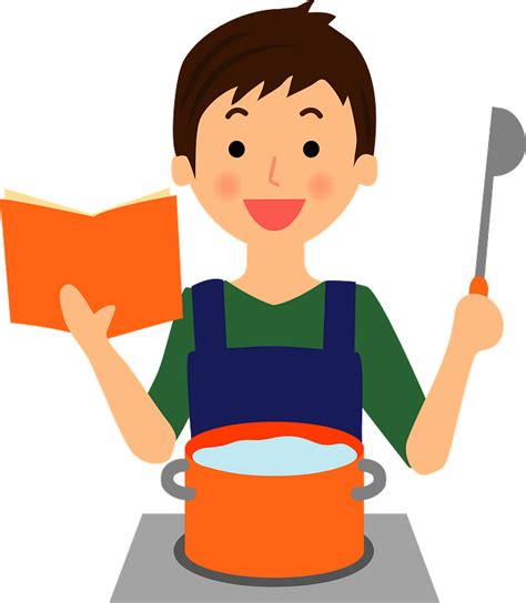 Man Is Cooking Clipart Free Download Transparent Png Creazilla