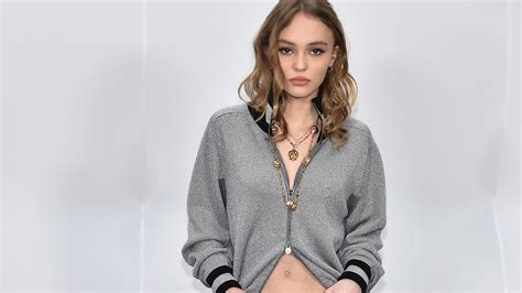 Lily Rose Depp Frees The Nipple In Sheer White Bodysuit Teen Vogue