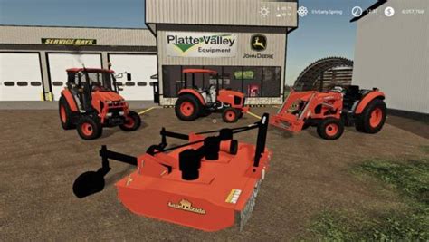 Fs19 Kubota Compact Tractor Pack V10 • Farming Simulator 19 17 22