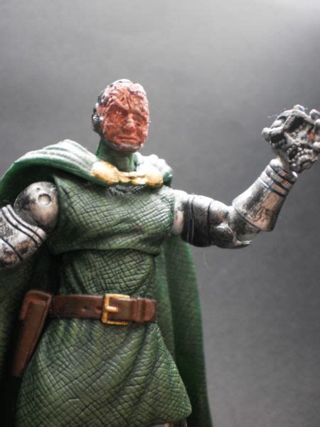 Dr Doom Unmasked Marvel Universe Custom Action Figure