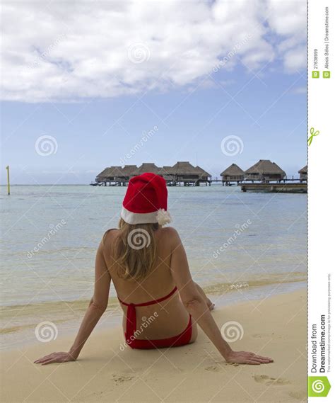 Santa Claus Woman Stock Image Image Of Dream Polynesia