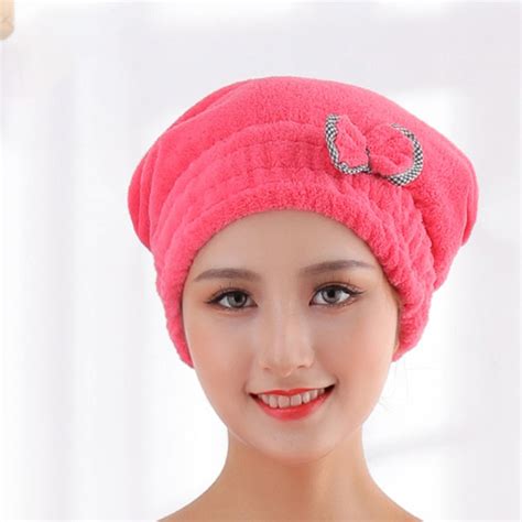 Polyester Ribbon Towel Polyester Drying Cap Polyester Hair Towel