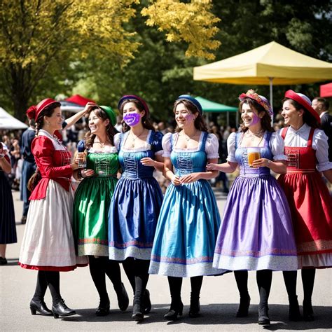 O papel do Dirndl em eventos e festivais alemães como a Oktoberfest