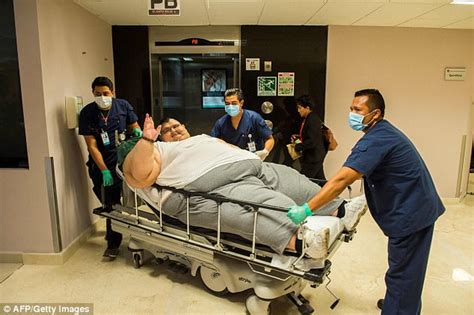 Worlds Fattest Man Released From Mexican Hospital Daily Mail Online