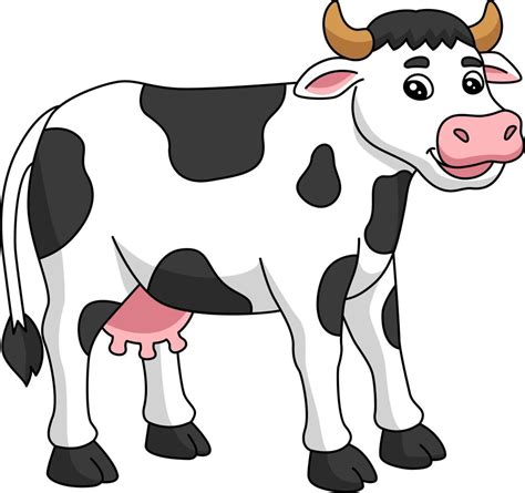 Cow Cartoon Colored Clipart Illustration 6325863 Vector Art At Vecteezy
