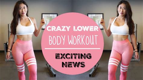 Crazy Lower Body Exercises Big Announcement 😱😱 Youtube