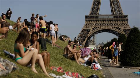 europe heat wave france hits all time heat record french media says