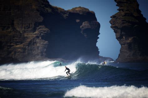 Surfing The North Island Auckland New Zealand New Zealand