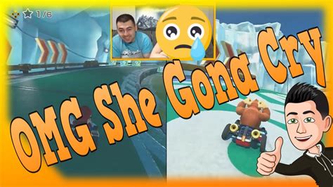 Gamer Girl Rage 2 Mario Kart 8 Nintendo Switch Youtube