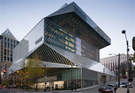Seattle Public Library Data Photos And Plans Wikiarquitectura