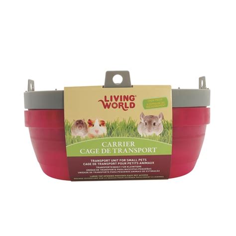 60888 Living World Carrier For Small Pets Large