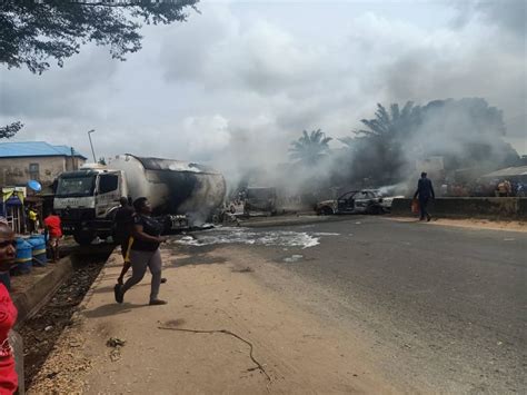 just in two burn to death as tanker explosion rocks owerri expressive info