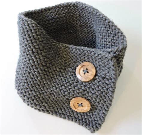 Woodsy Button Up Neck Warmer