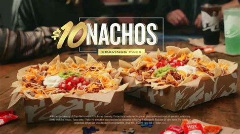 Taco Bell 10 Nachos Cravings Pack Tv Commercial More Ispot Tv