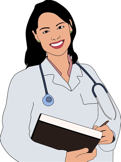 Gambar Kartun Dokter Wanita Denah