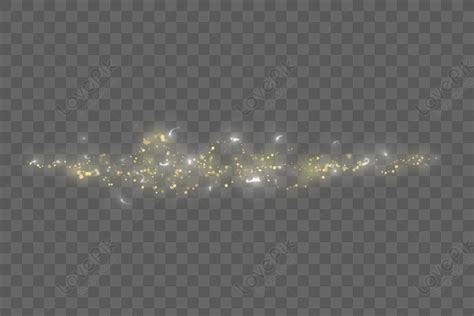 Magic Light Effect Light Simple Light White Gold Light Png Image And