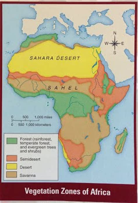 Listing of the diverse vegetation types of south africa that have been sampled, classified, described, and mapped by the sanbi vegmap project. West Africa - Mr. PH's World History