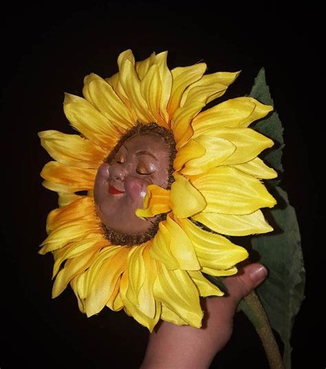 This Alice In Wonderland Sunflower Has Soaked Up A Lot Of Sun And Is