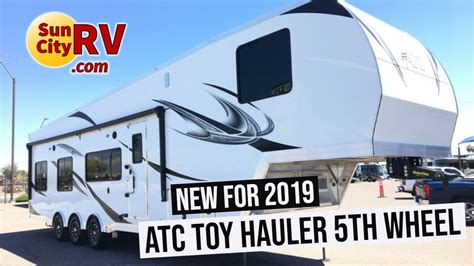 2019 Atc Aluminum Toy Hauler Fifth Wheel 40ft Toy Hauler For Sale Sun