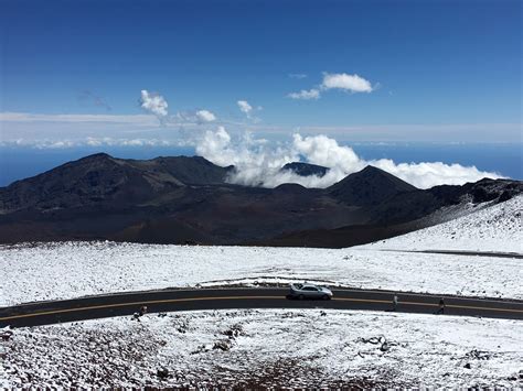 Snow Capped Haleakalā Maui Maui Now Hawaii News