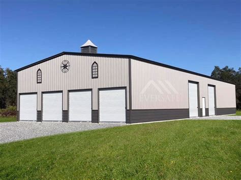 50x100 Metal Garages Prefab Metal Building Kits Direct Factory Prices