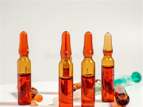 Ampoules For Vitamin B12 Injections Injectable Solution Ampoules Used