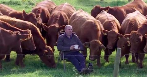Farmer Who Went Viral After Being Spotted Watching Irish Open With His