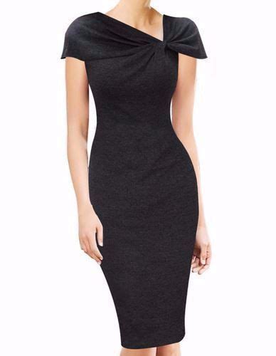 Casual Pinup Bow Short Sleeve Bodycon Dress Bodycon Dress With