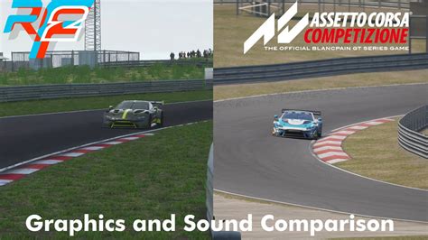 Assetto Corsa Competizione Vs Rf Graphics Sound Comparison Max