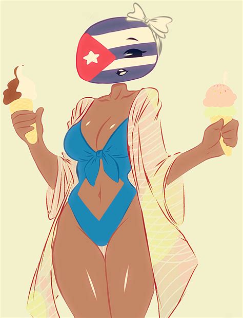 Rule 34 Absurd Res Countryhumans Countryhumans Girl Cuba Cuba Countryhumans Cuban Flag